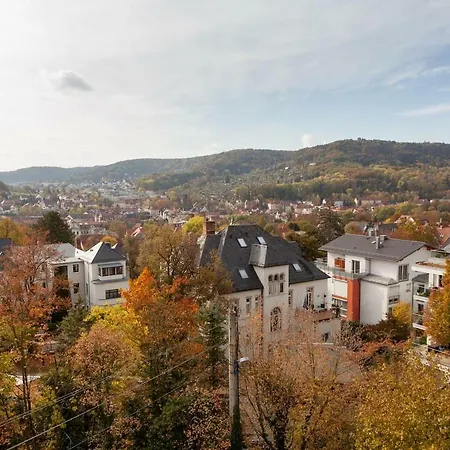 Maisonette Mit Blick Ueber Stadt * 耶拿