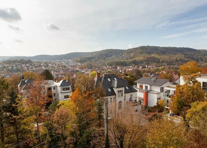 Maisonette Mit Blick Ueber Stadt * Jena